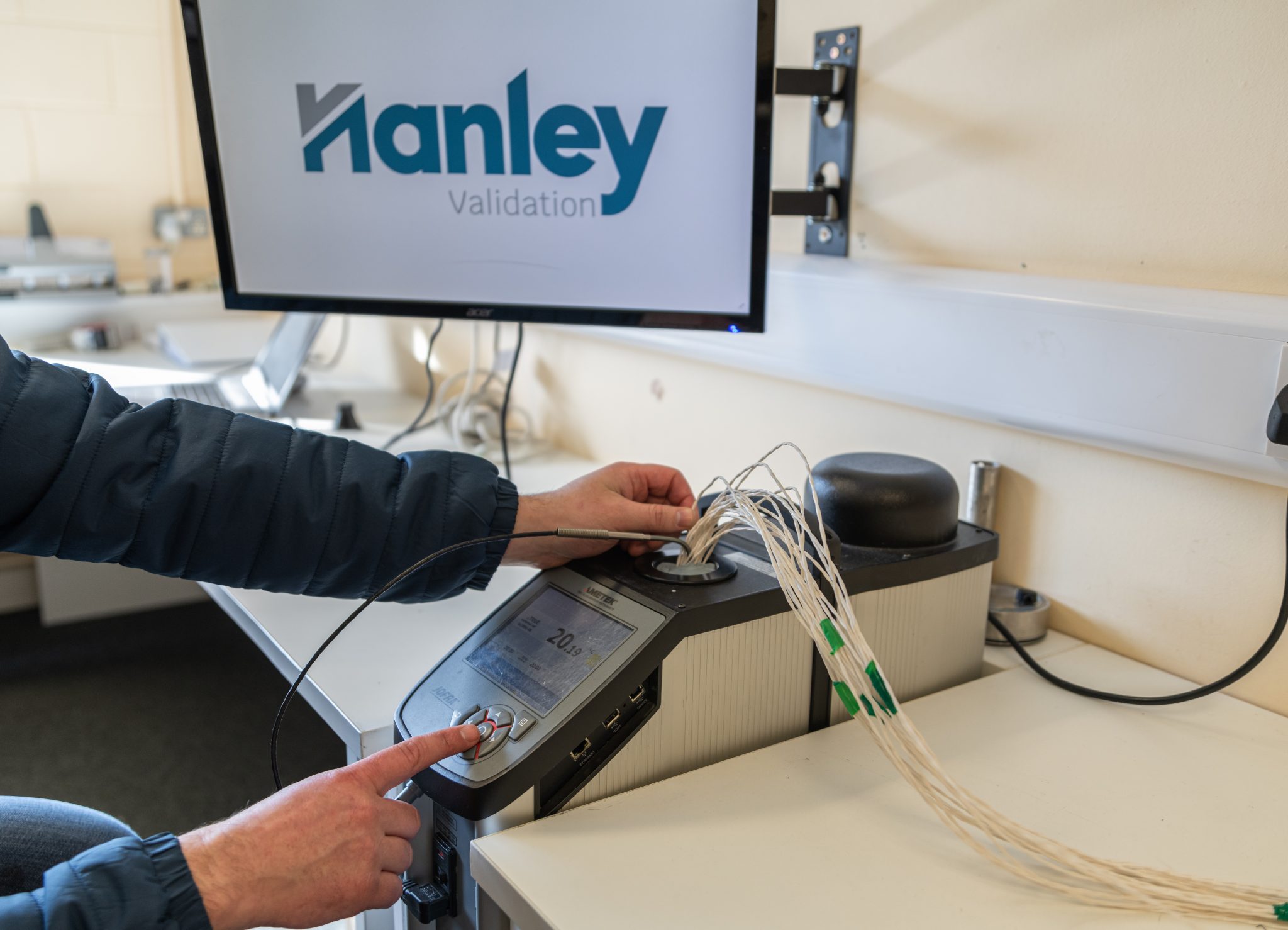 Validation and Temperature Mapping Hanley